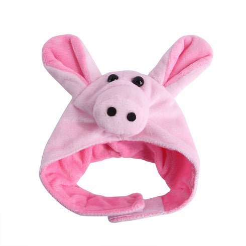 Birthday Pig Baby Hat for Cat